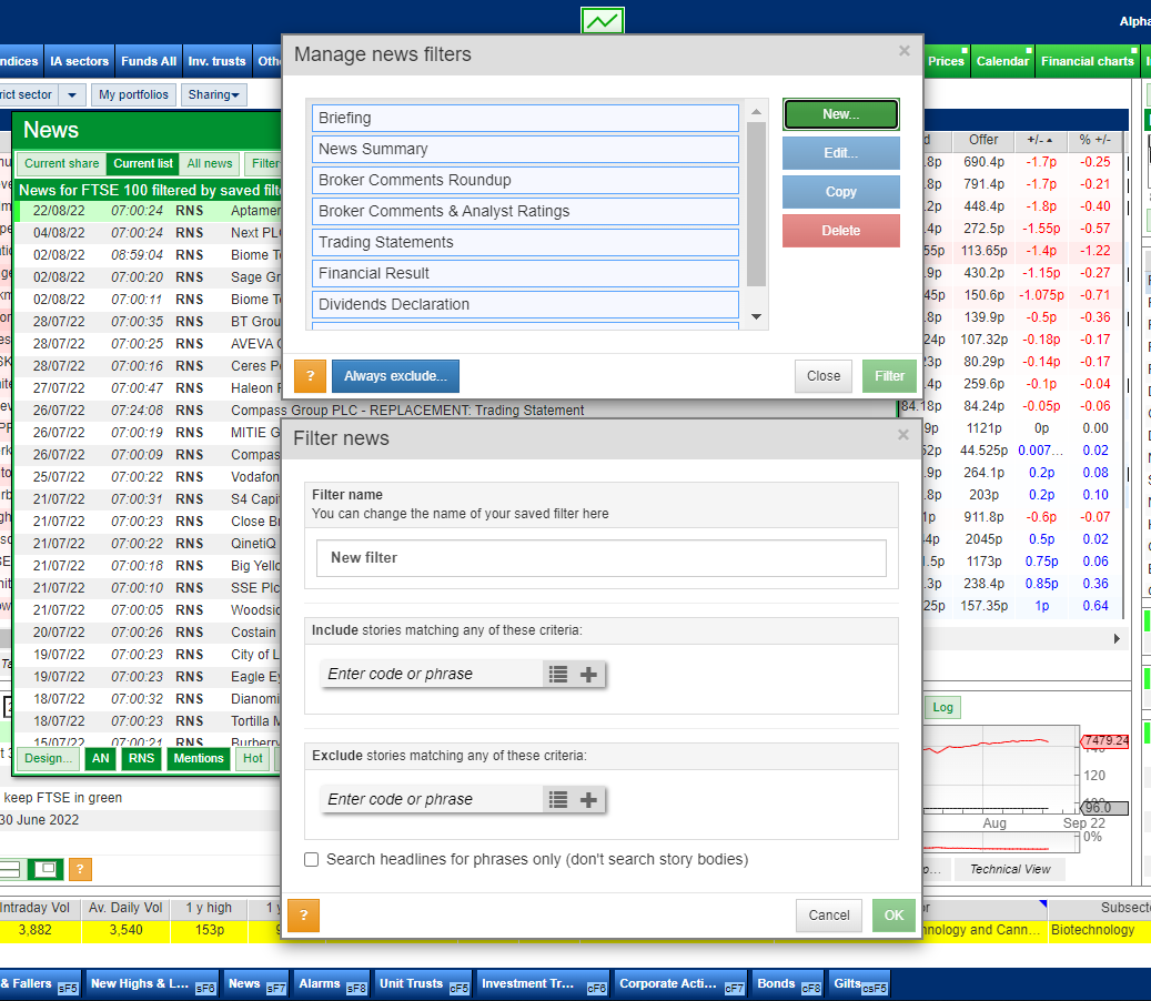 alpha-terminal-market-data-news-filtering